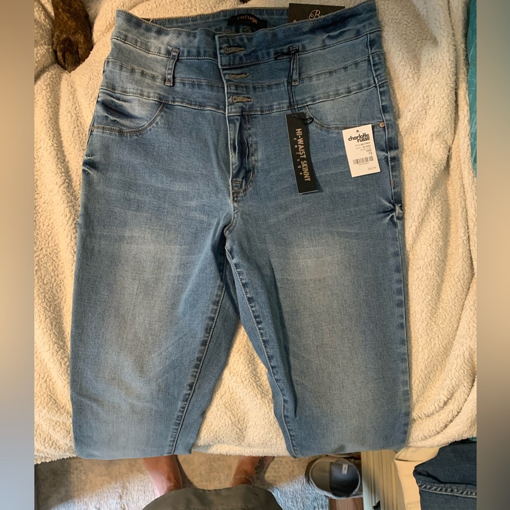 NWT refuge high waist skinny jeans